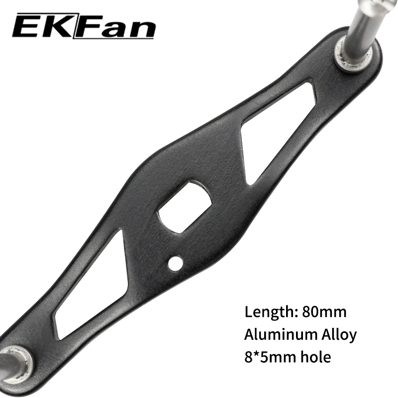 EKFan 80MM Aluminum Alloy Bait - огляд і ціна Spincast Reel